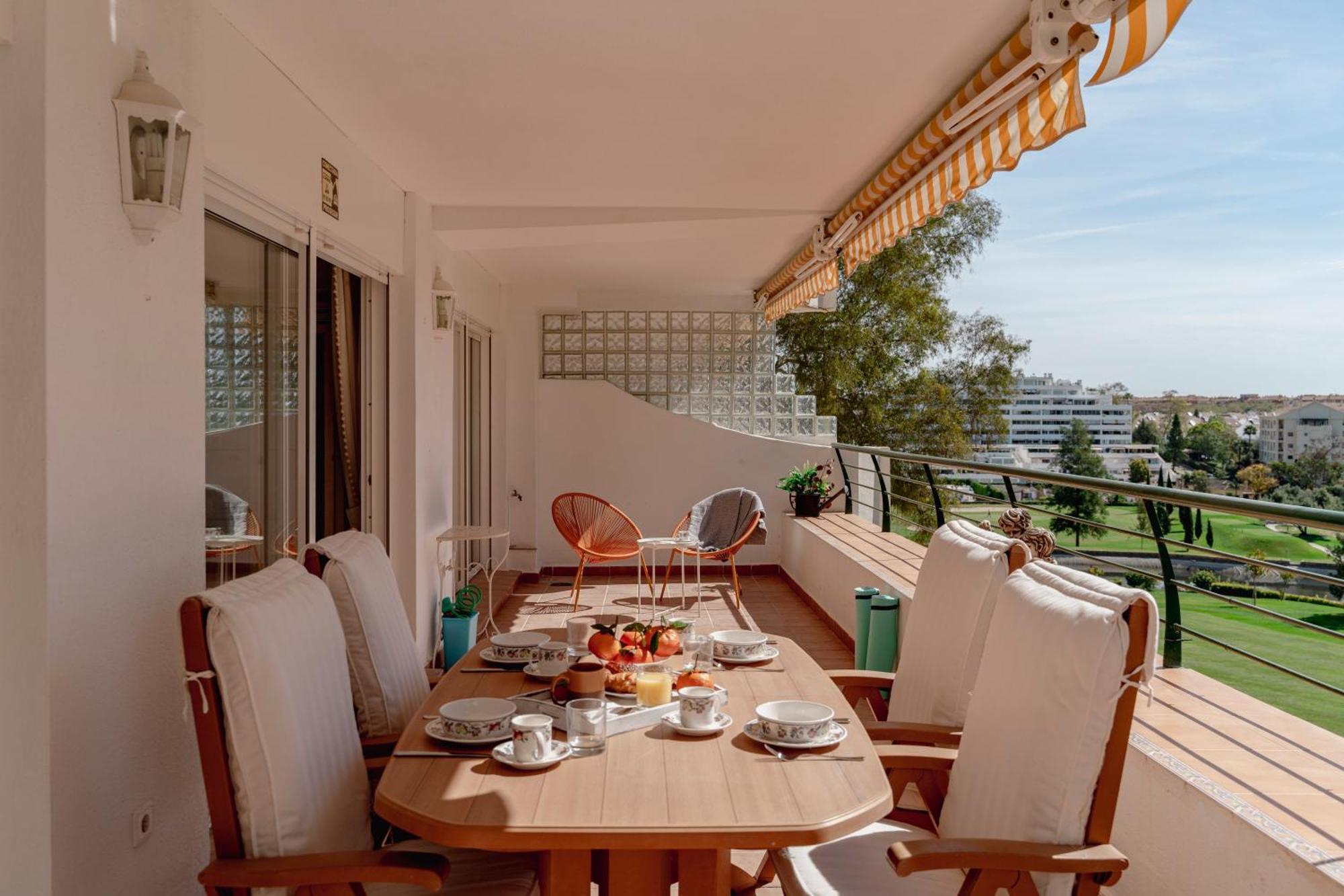 Apartamento Con Espectaculares Vistas Al Golf En Marbella - Xallas 2 3 Apartment ภายนอก รูปภาพ